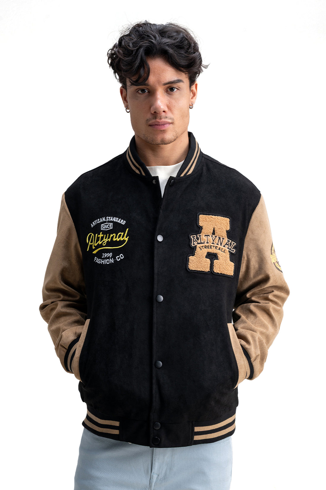 ICONIC PATCH VARSITY JACKET