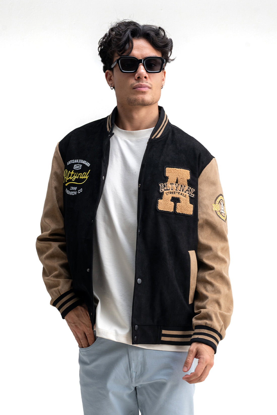 ICONIC PATCH VARSITY JACKET