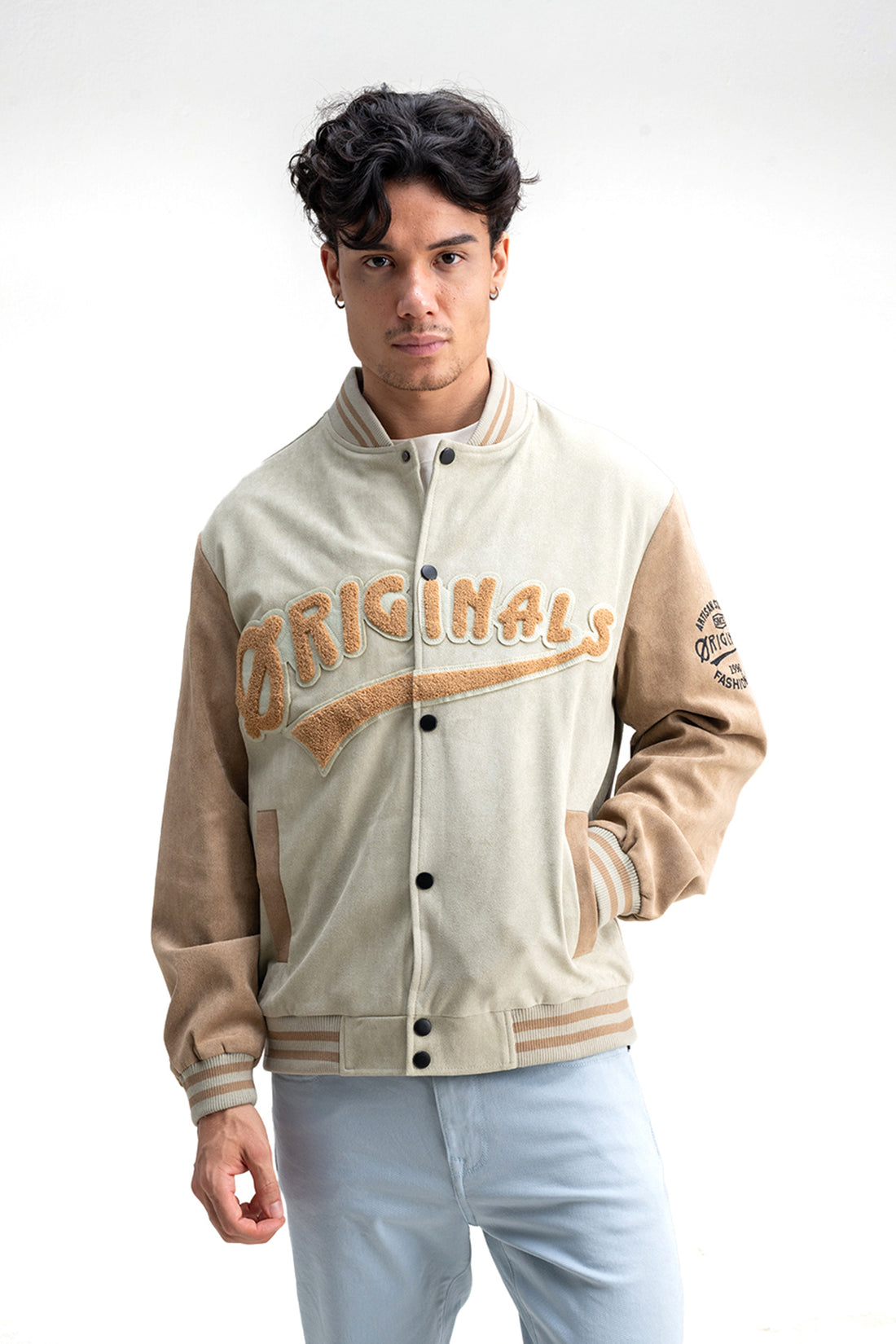 ORIGINALS PATCH VARSITY JACKET