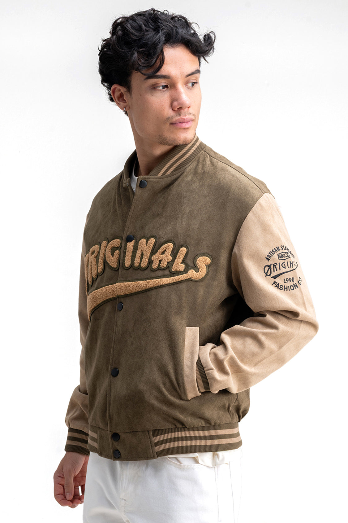 ORIGINALS PATCH VARSITY JACKET