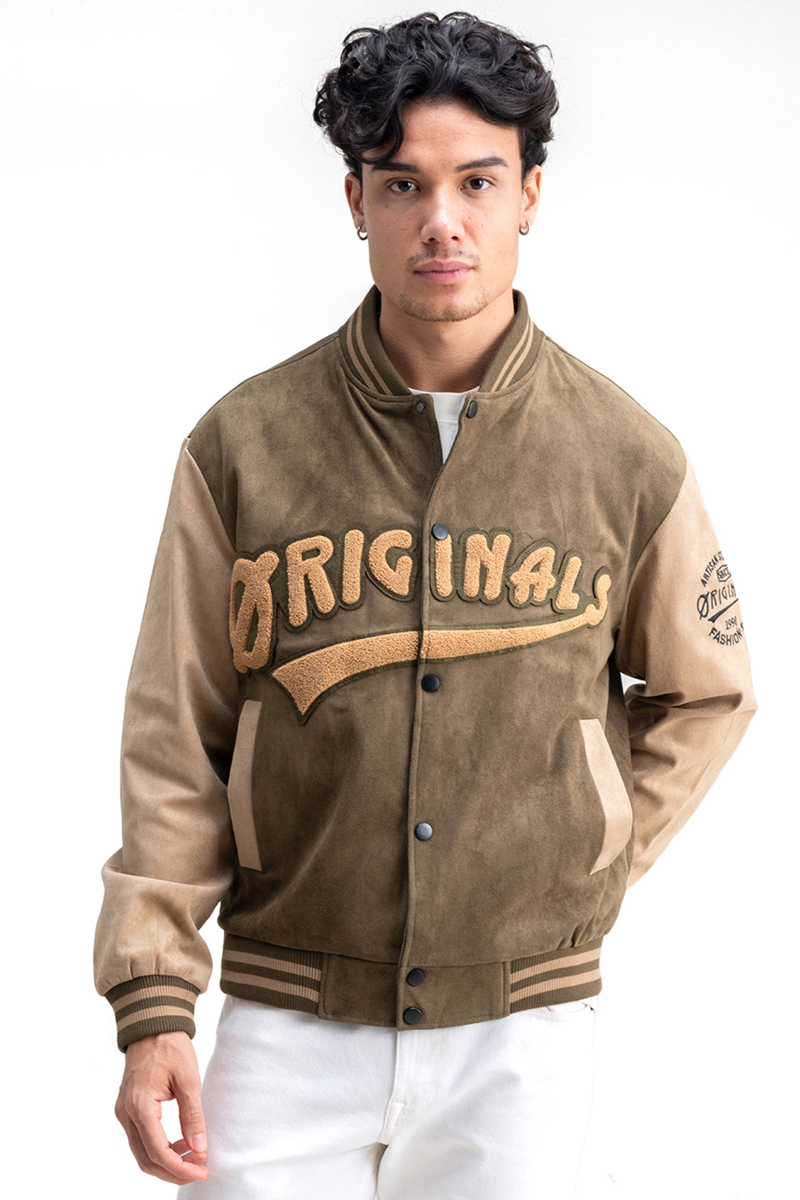 ORIGINALS PATCH VARSITY JACKET