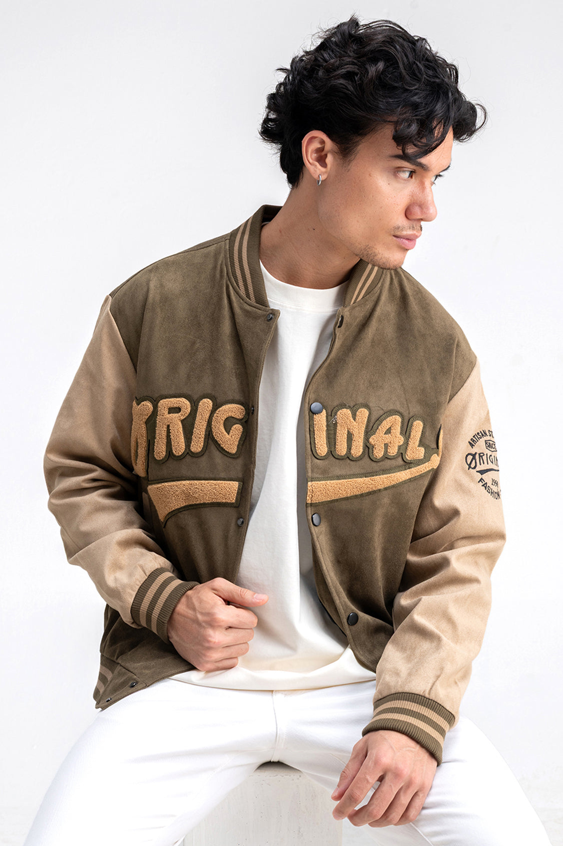 ORIGINALS PATCH VARSITY JACKET