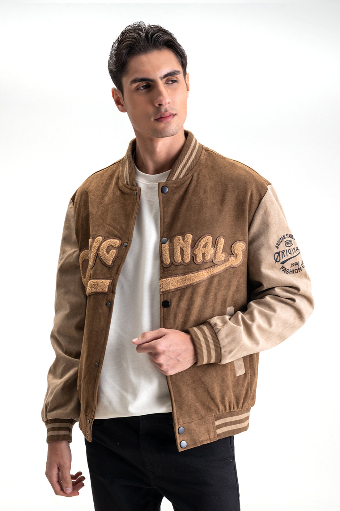 ORIGINALS PATCH VARSITY JACKET