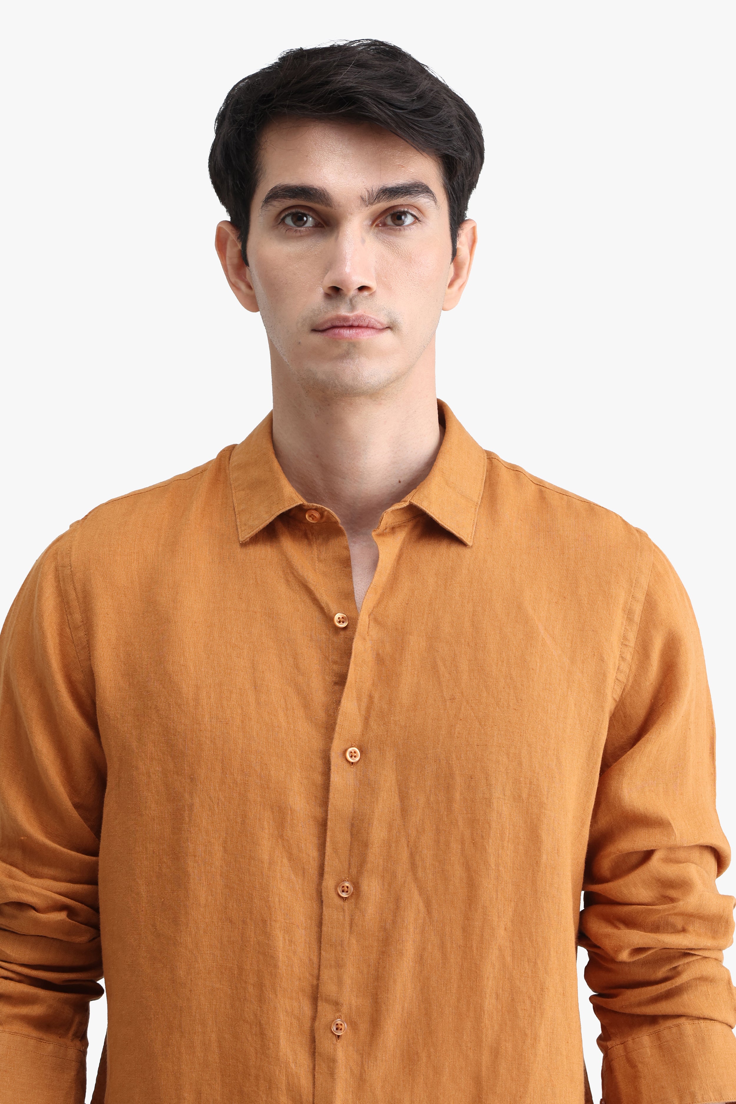100% PURE LINEN FULL SLEEVE SHIRT