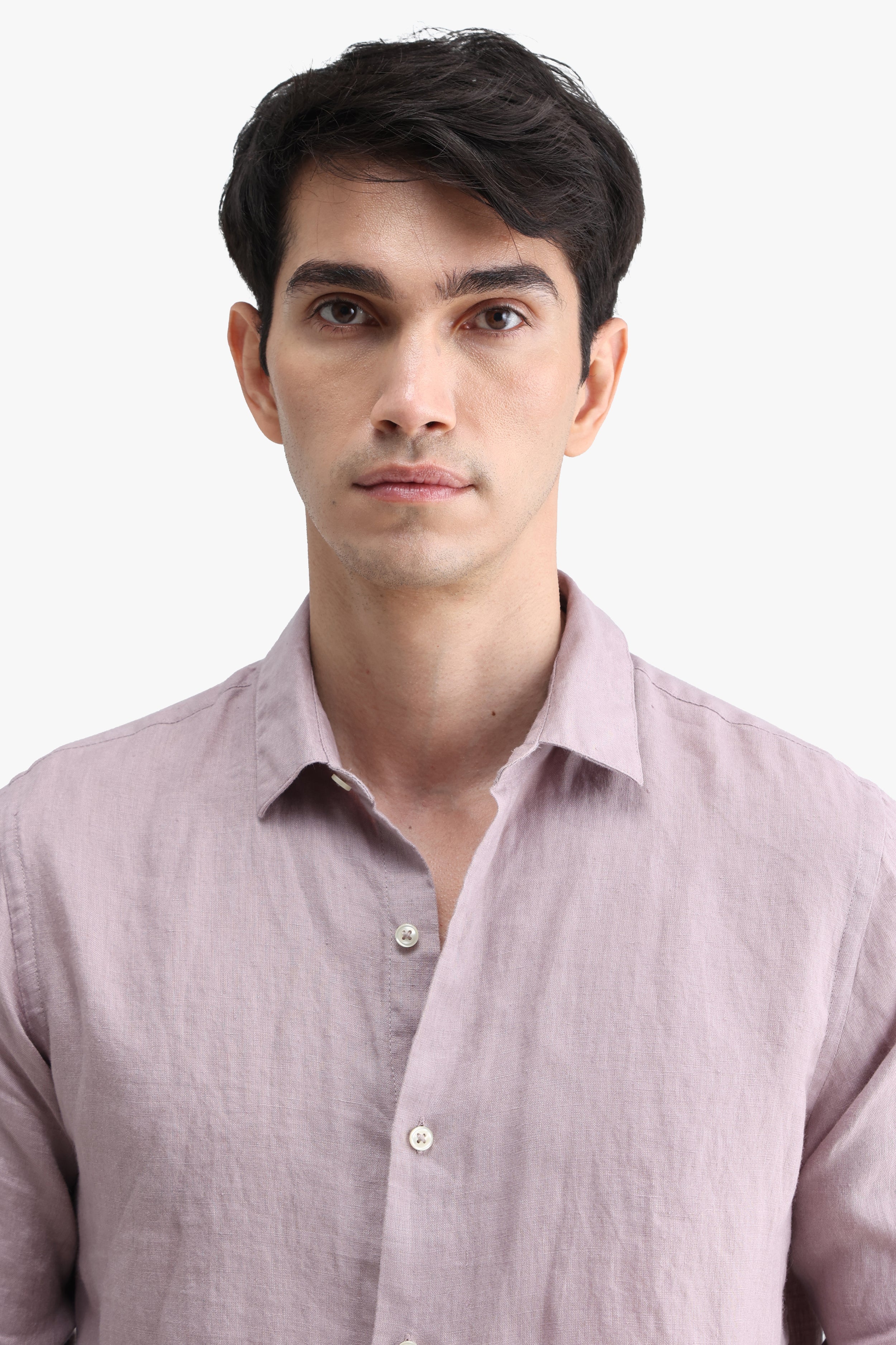 100% PURE LINEN FULL SLEEVE SHIRT