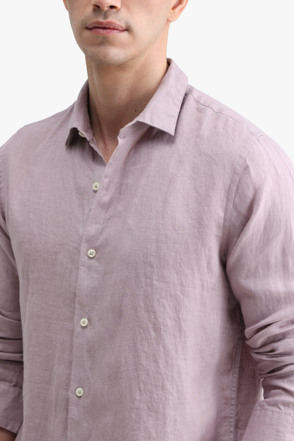 100% PURE LINEN FULL SLEEVE SHIRT