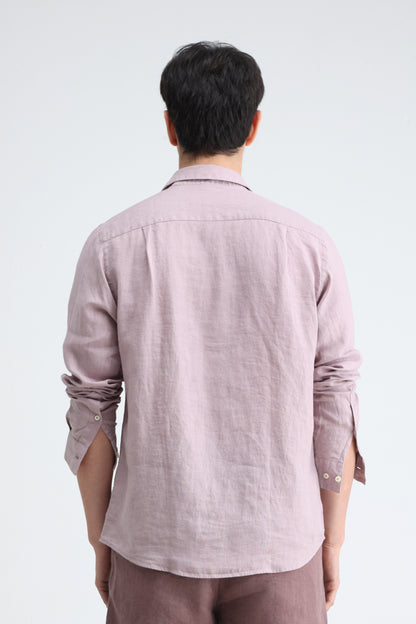 100% PURE LINEN FULL SLEEVE SHIRT
