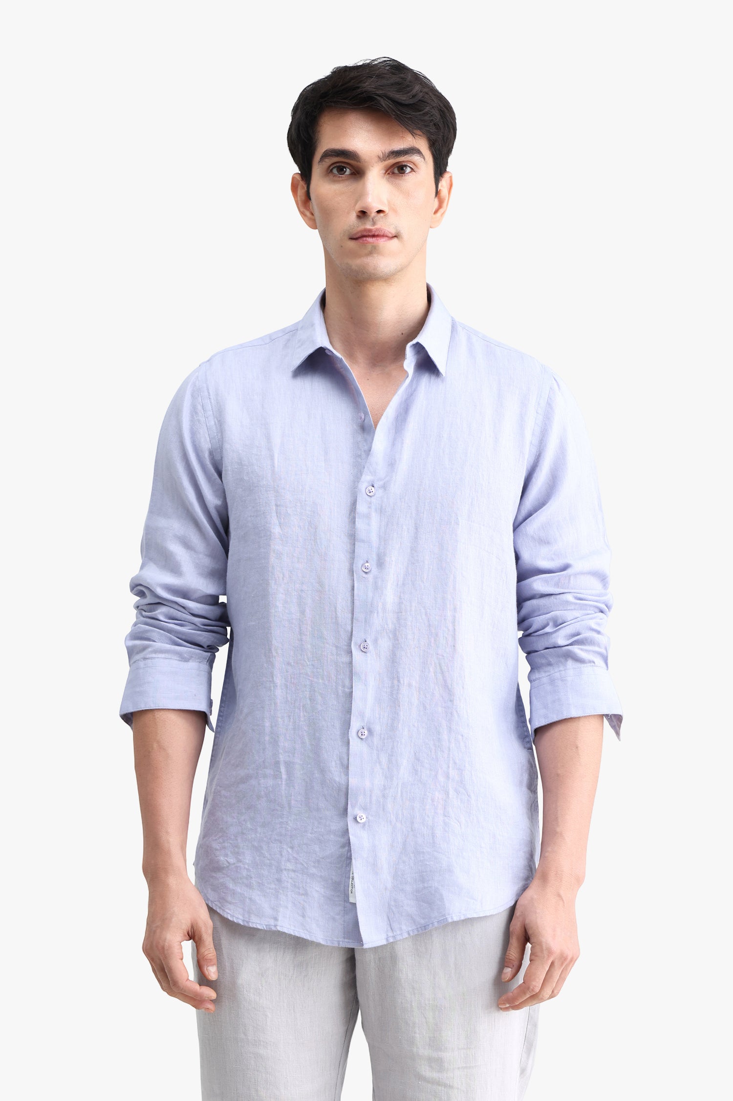 100% PURE LINEN FULL SLEEVE SHIRT