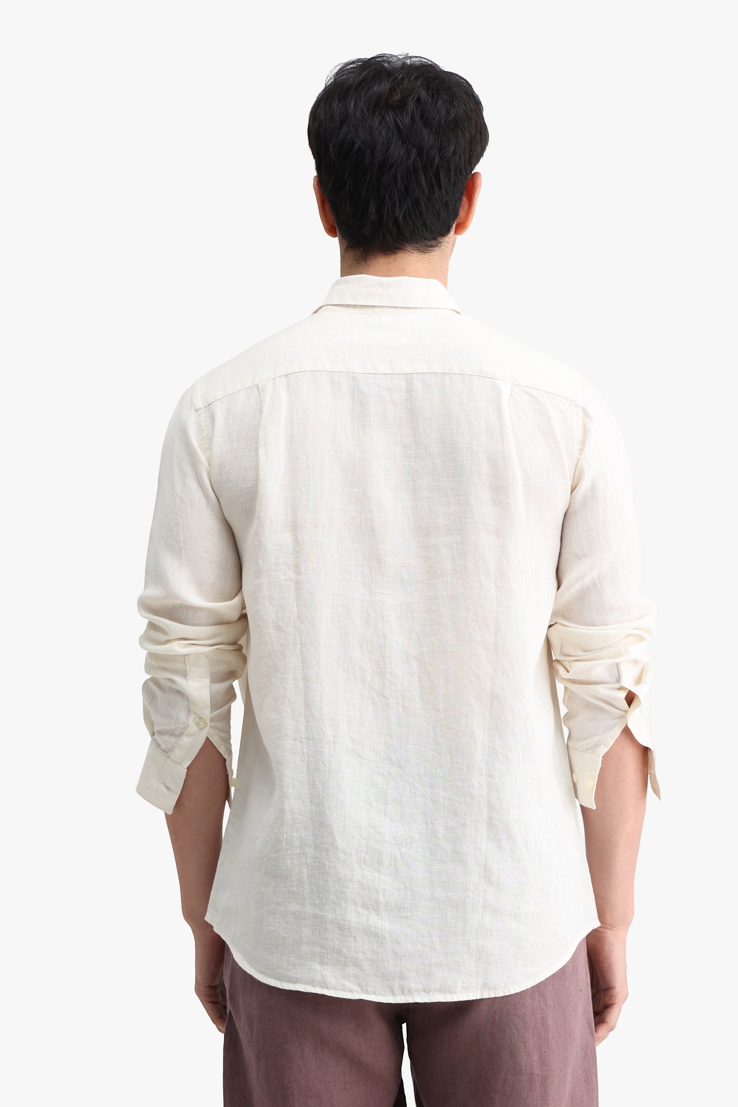 100% PURE LINEN FULL SLEEVE SHIRT