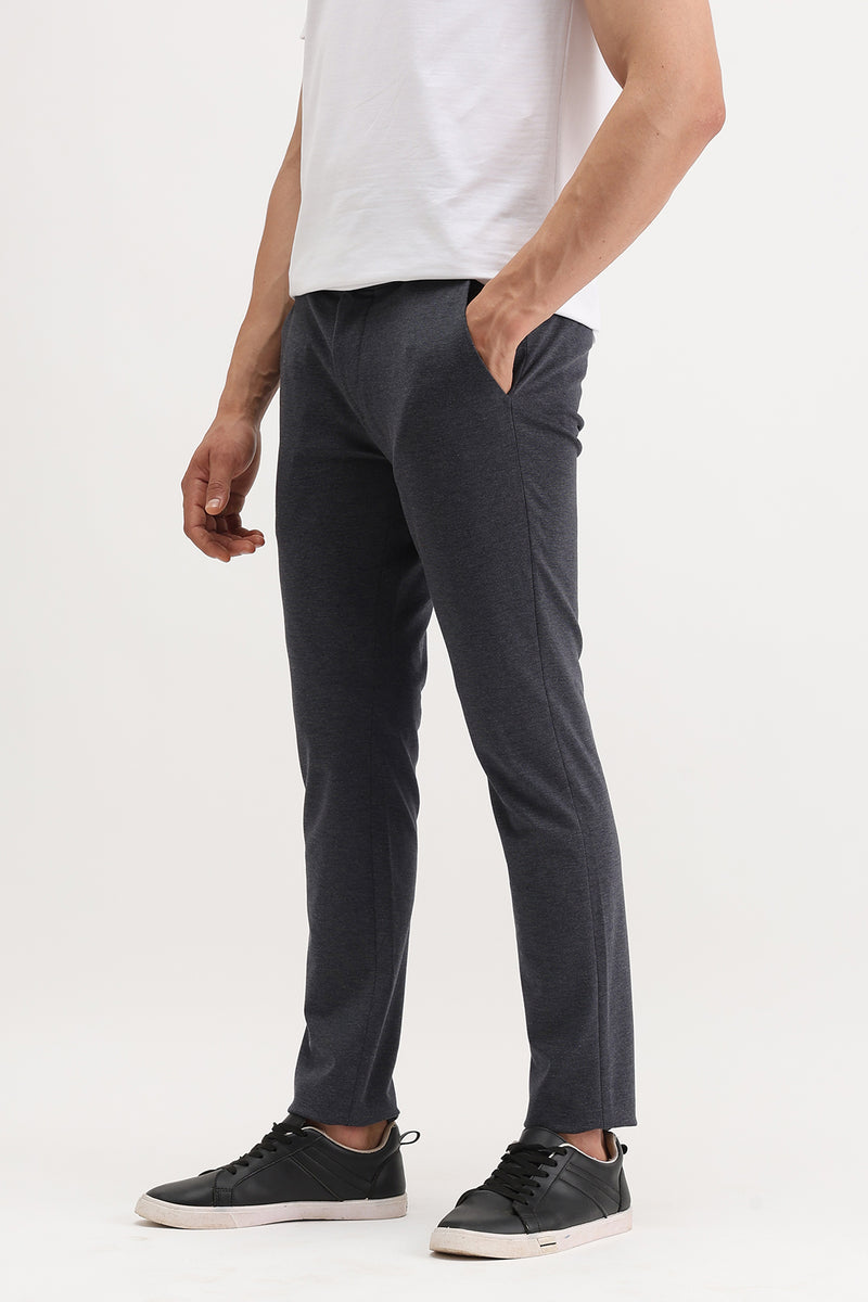 SLIM FIT PLAIN TROUSER
