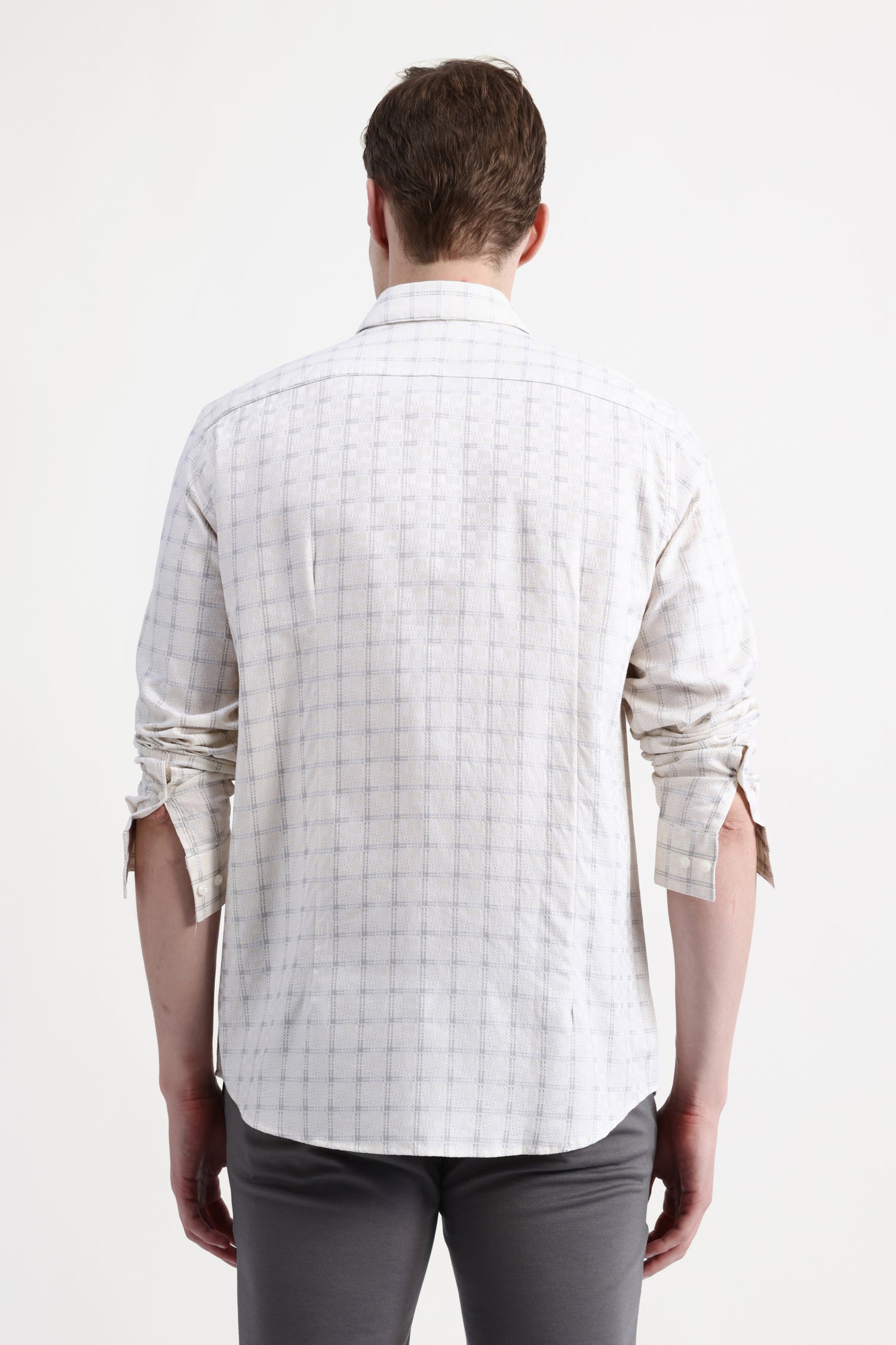 FULL SLEEVES CHECKED SHIRT