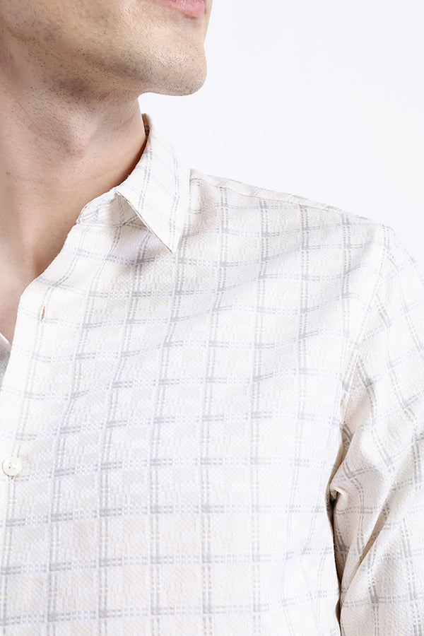 FULL SLEEVES CHECKED SHIRT