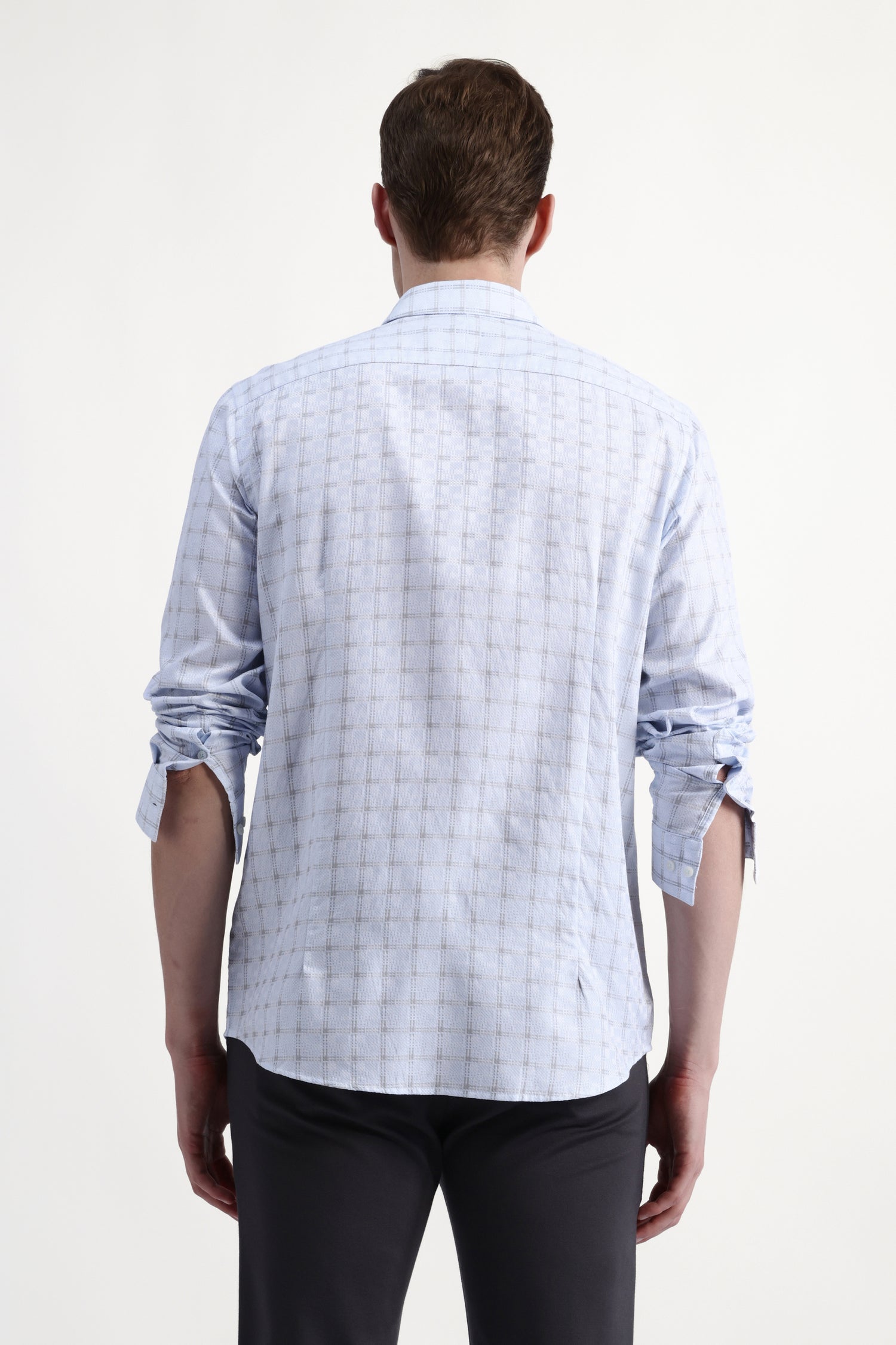 FULL SLEEVES CHECKED SHIRT