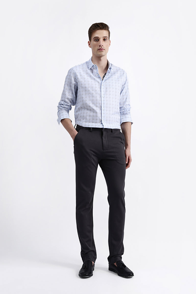 FULL SLEEVES CHECKED SHIRT