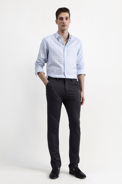 FULL SLEEVES CHECKED SHIRT