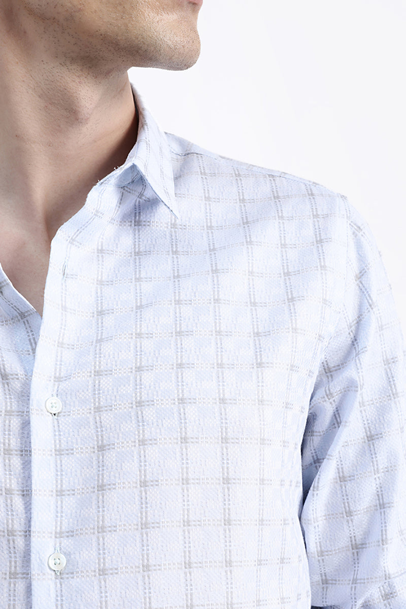 FULL SLEEVES CHECKED SHIRT