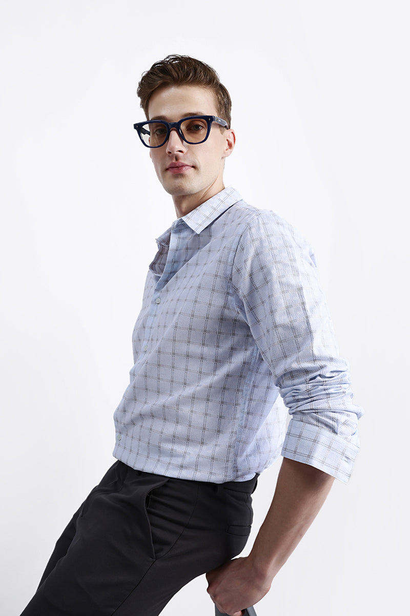 FULL SLEEVES CHECKED SHIRT