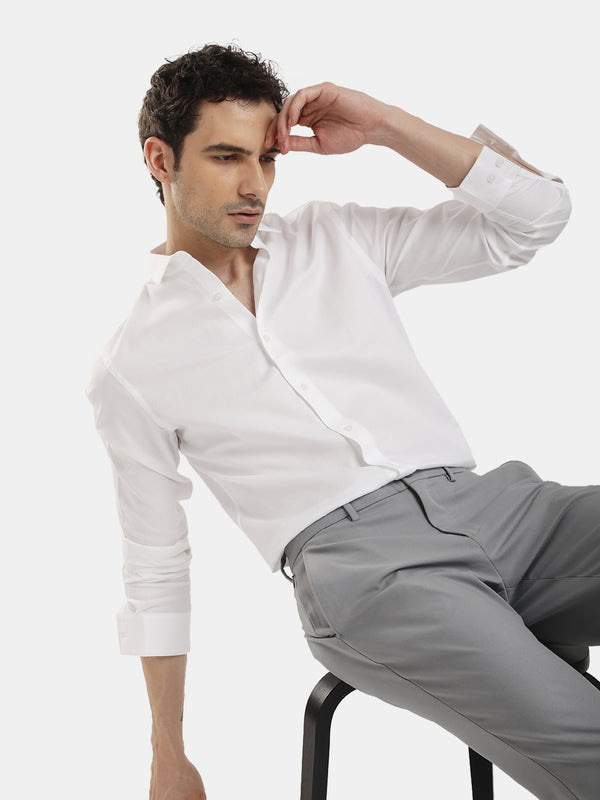 PLAIN SMART CASUAL SHIRT