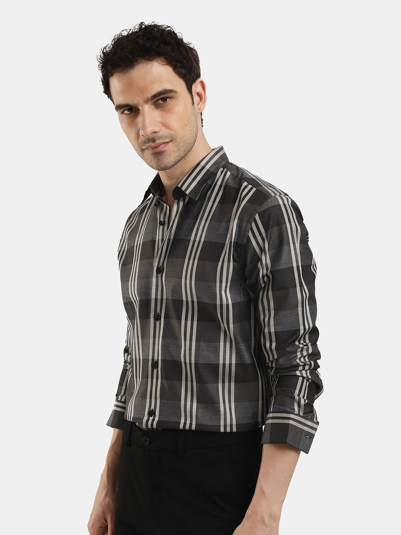 CHECKED FULL SLEEVES SHIRT