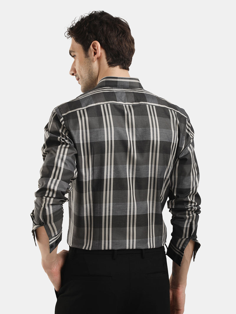 CHECKED FULL SLEEVES SHIRT