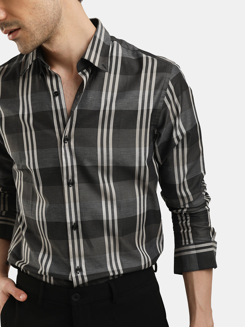 CHECKED FULL SLEEVES SHIRT