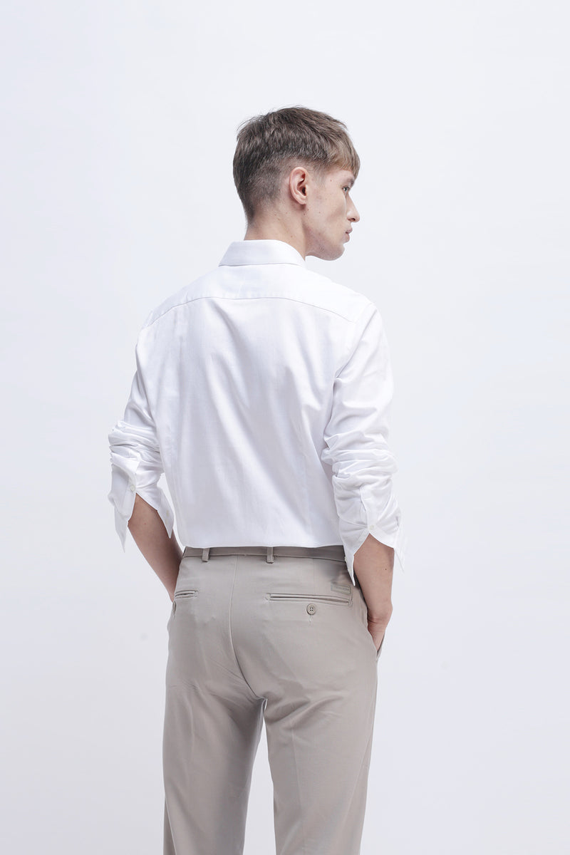 SLIM FIT TEXTURED SHIRT