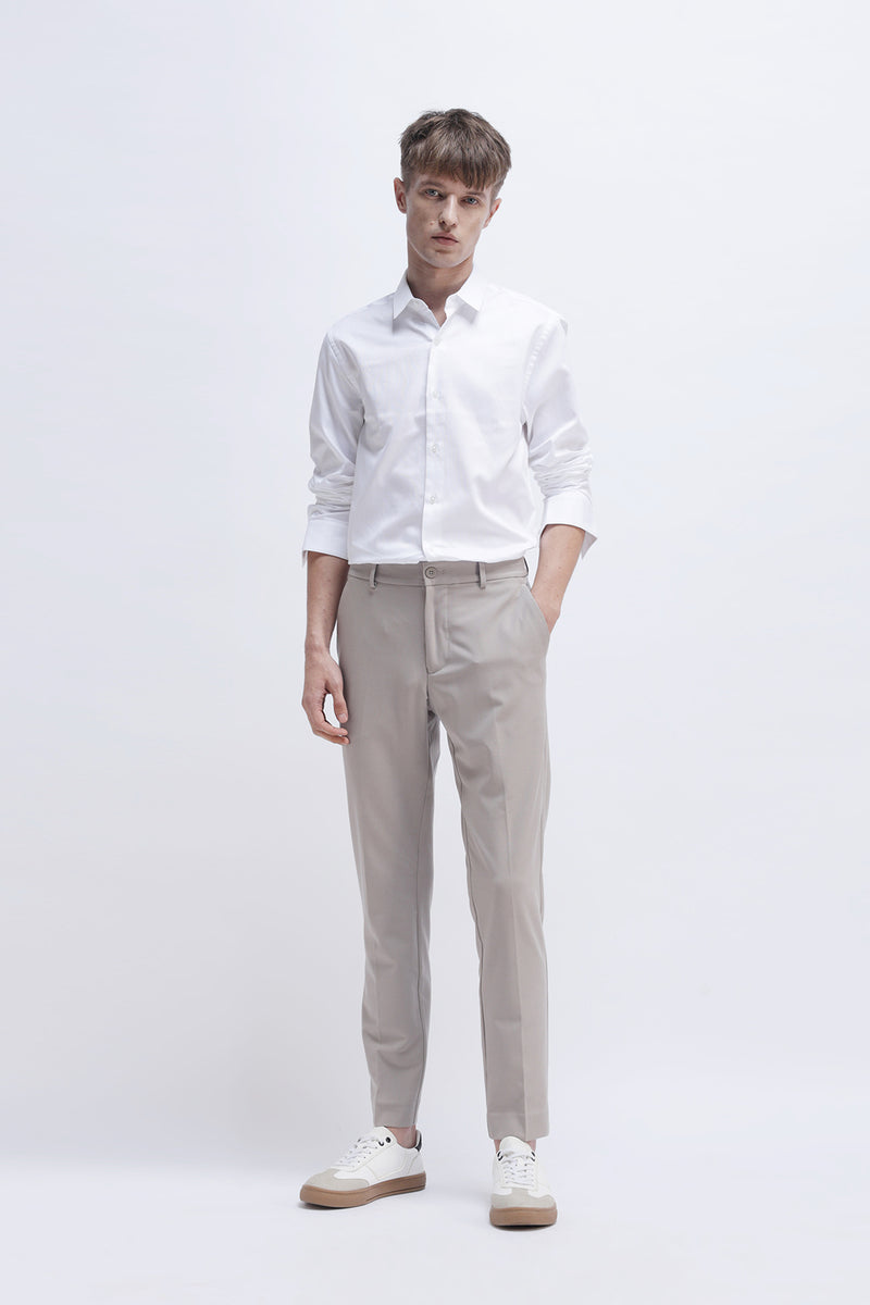 SLIM FIT TEXTURED SHIRT