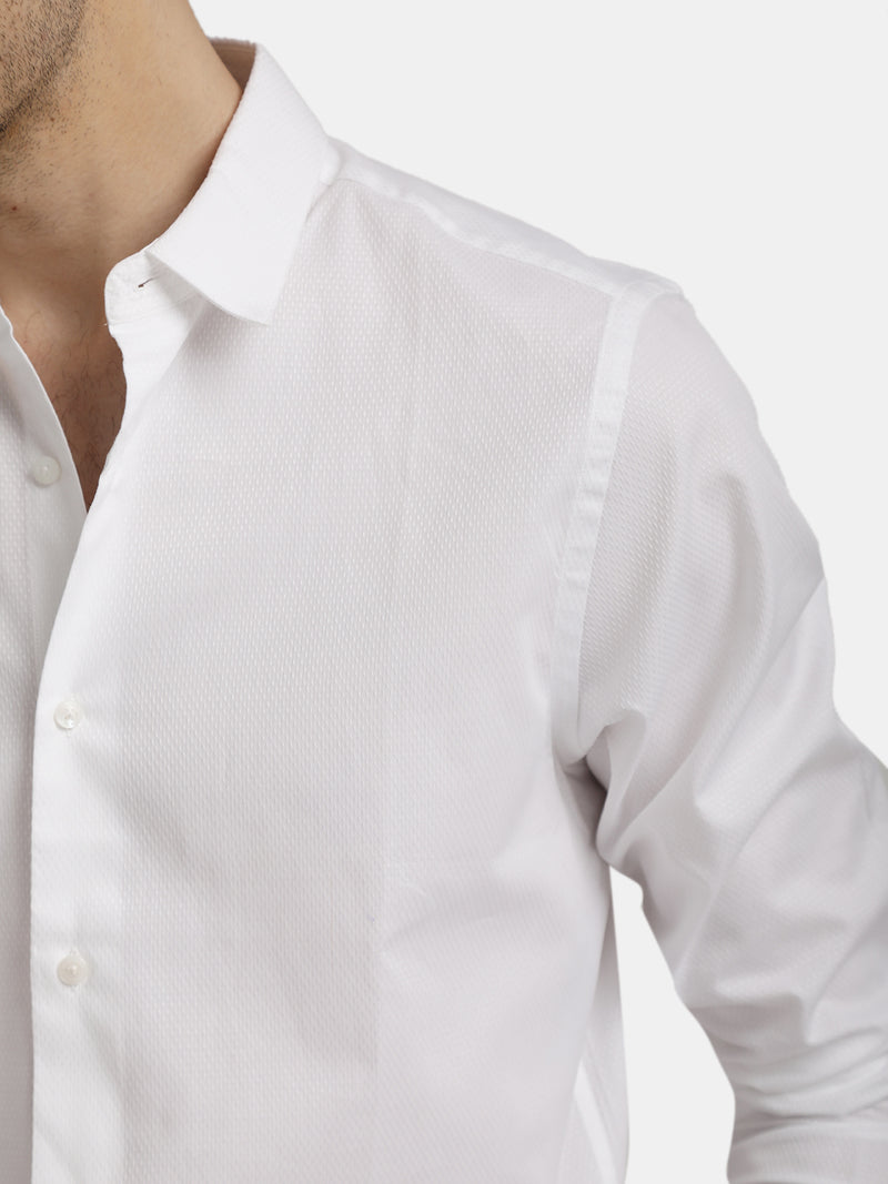 PLAIN SMART CASUAL SHIRT