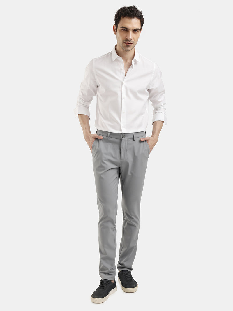 PLAIN DOBBY JACQUARD SHIRT