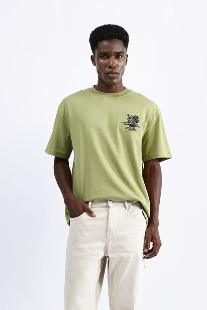 GRAPHIC BACKPRINT OVERSIZED TEES