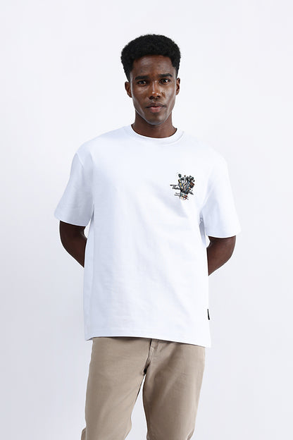 GRAPHIC BACKPRINT OVERSIZED TEES