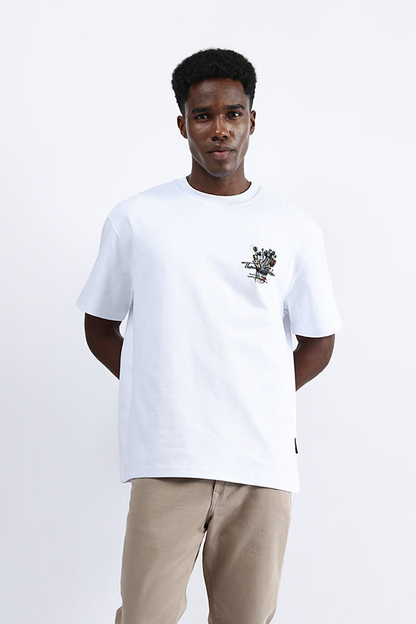 GRAPHIC BACKPRINT OVERSIZED TEES