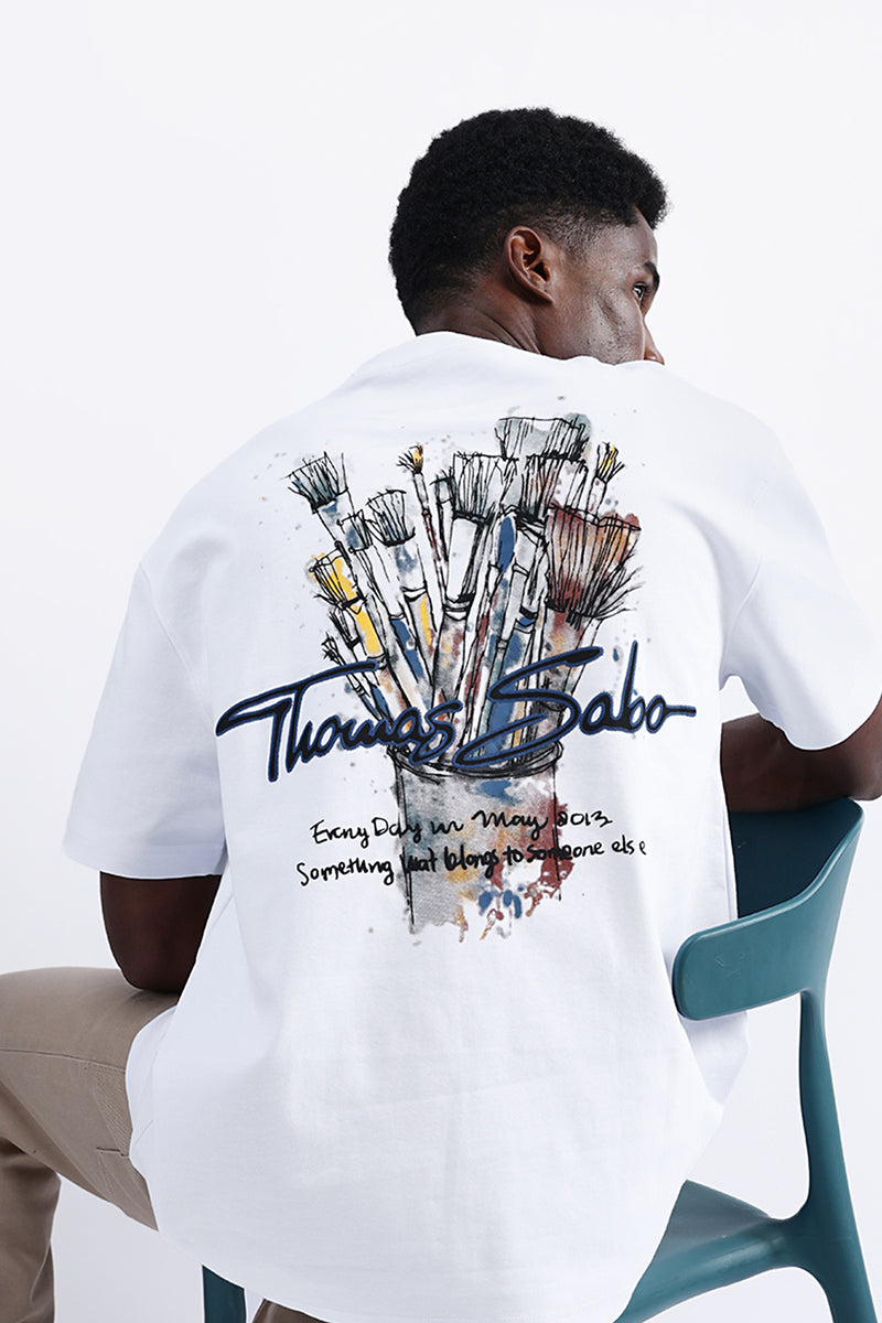 GRAPHIC BACKPRINT OVERSIZED TEES