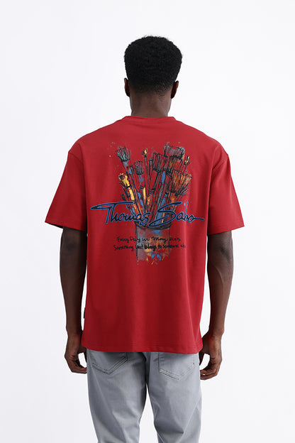 GRAPHIC BACKPRINT OVERSIZED TEES