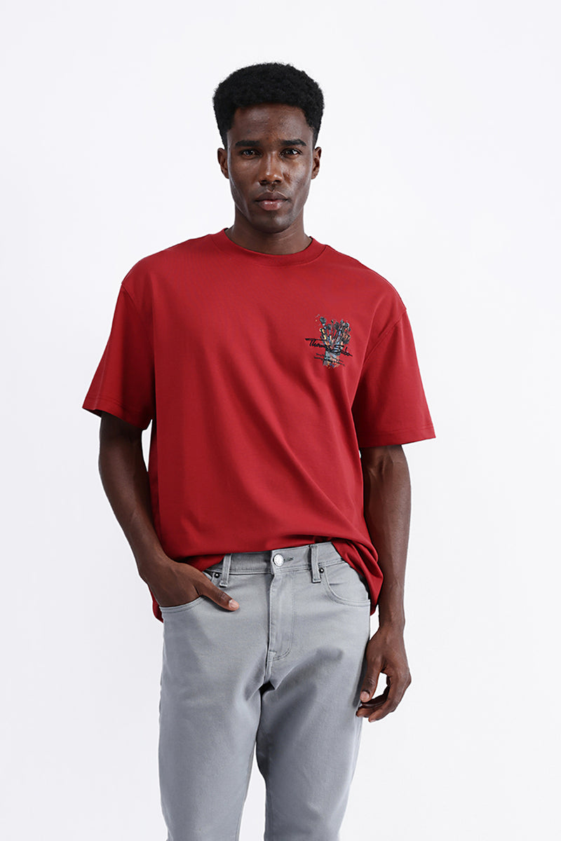 GRAPHIC BACKPRINT OVERSIZED TEES