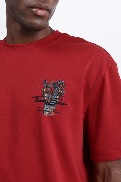 GRAPHIC BACKPRINT OVERSIZED TEES