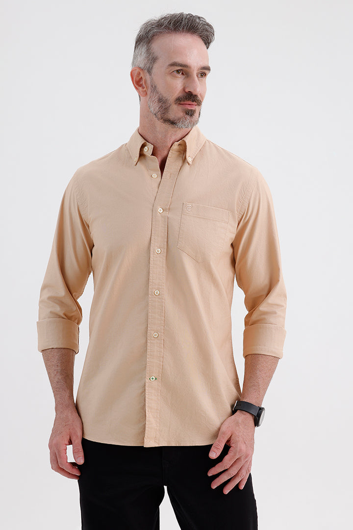 HAZELNUT OXFORD SHIRT