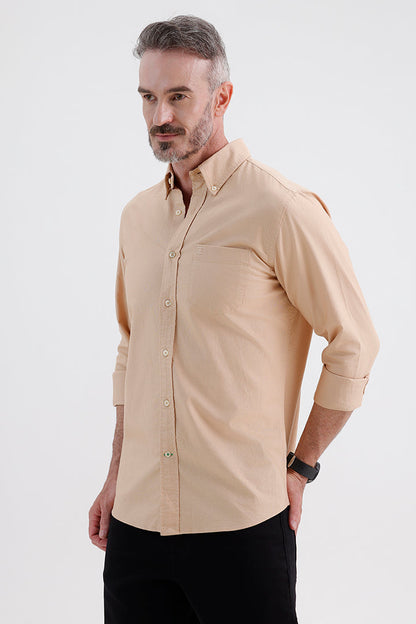 HAZELNUT OXFORD SHIRT