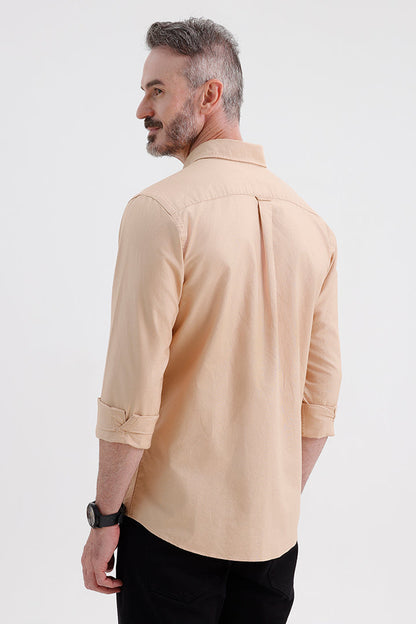 HAZELNUT OXFORD SHIRT
