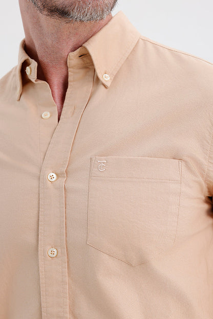 HAZELNUT OXFORD SHIRT