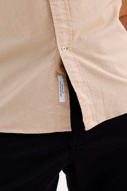 HAZELNUT OXFORD SHIRT
