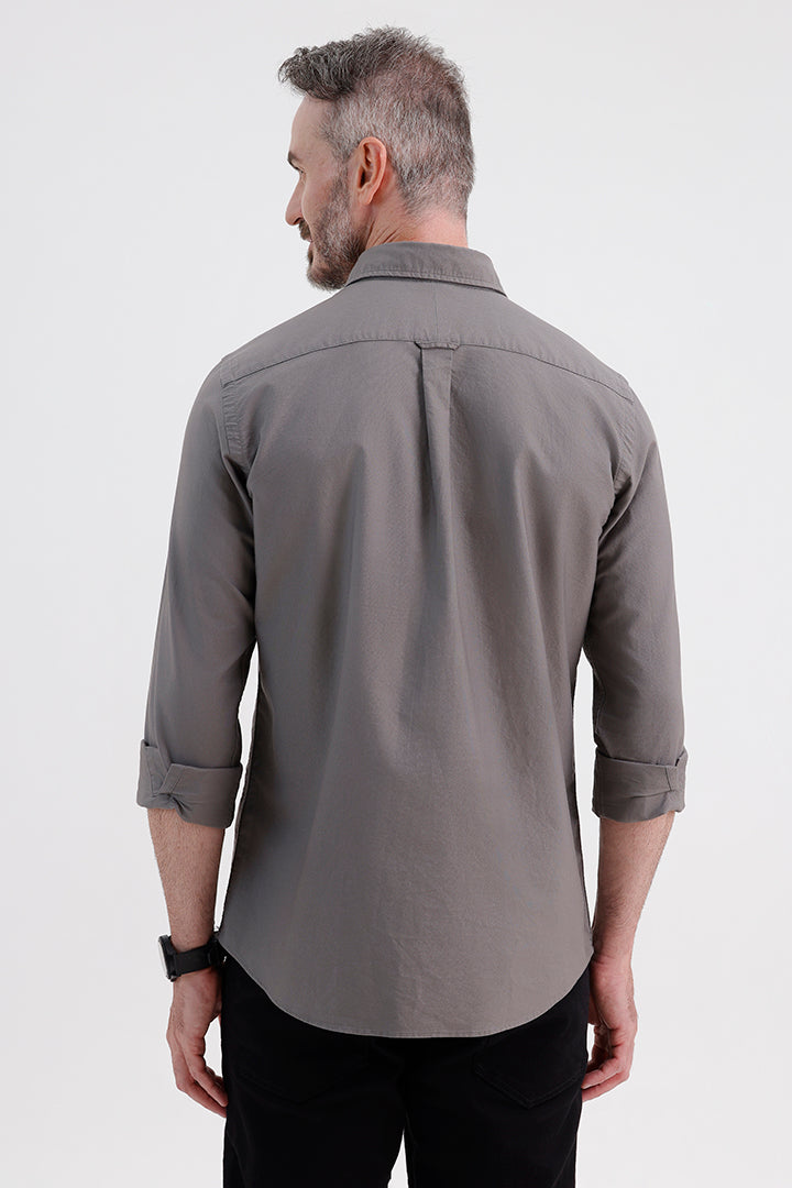 PEWTER OXFORD SHIRT