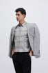 CHECKED TEXTURED SHIRT