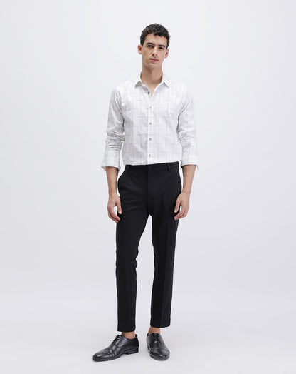 SLIM FIT CHECKED SHIRT
