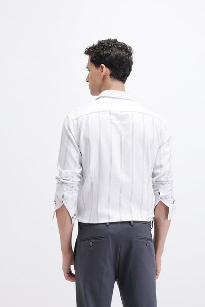 VERTICAL STRIPED SHIRT
