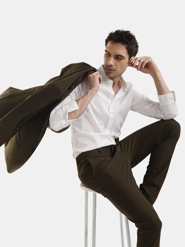 PLAIN SMART CASUAL SHIRT