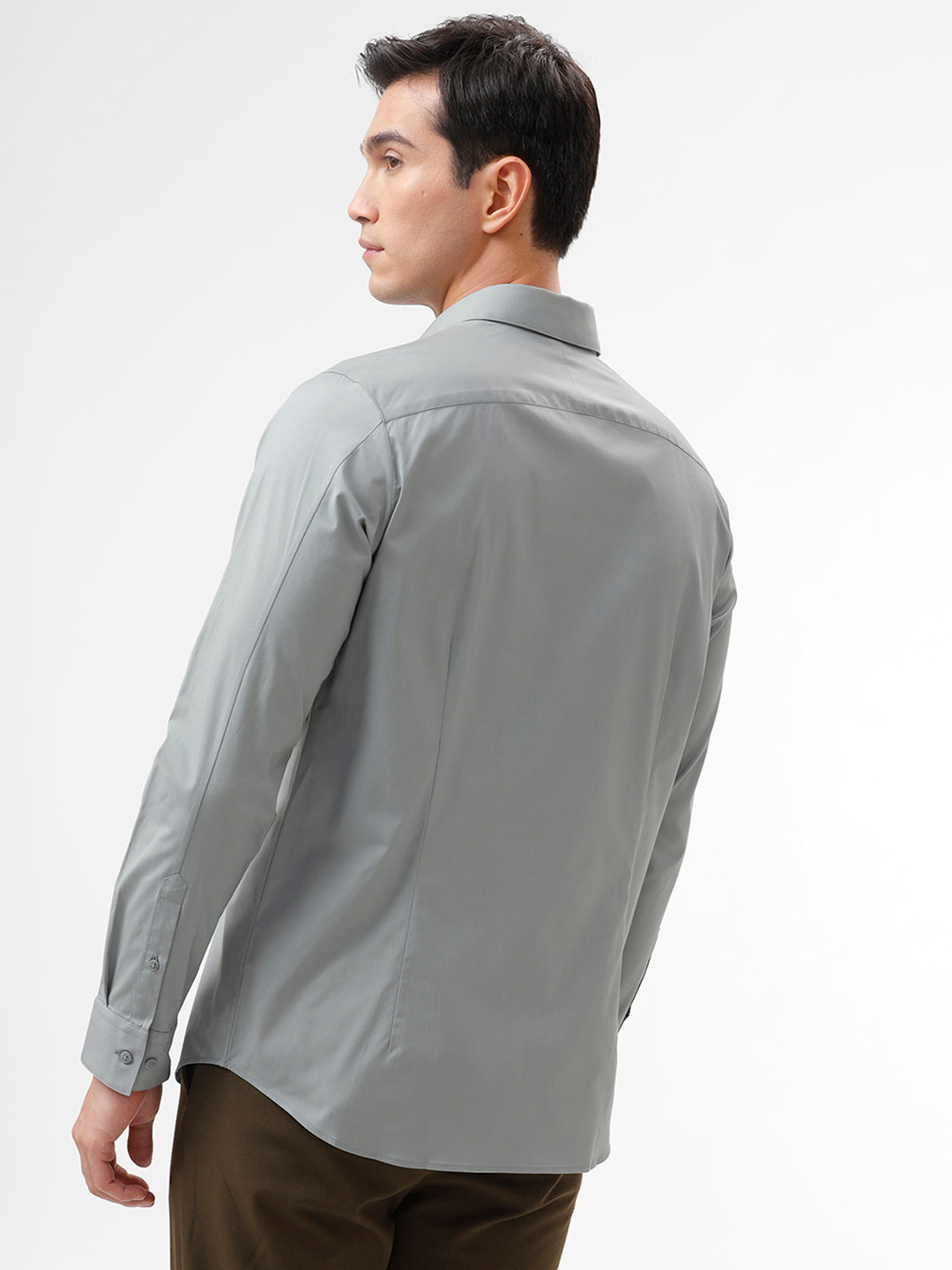 The Collection Powell Ultimate Grey Slim Fit Shirt