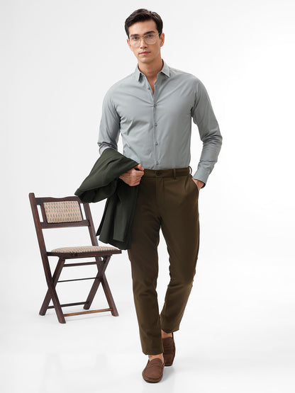 The Collection Powell Ultimate Grey Slim Fit Shirt