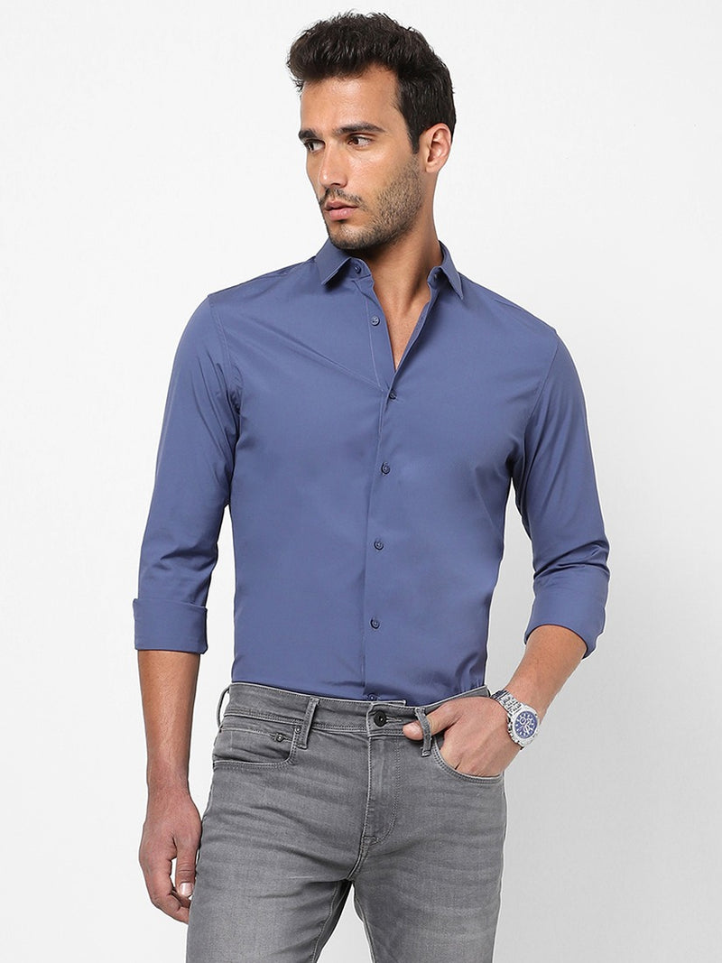 Men's Blue Indigo Shirt