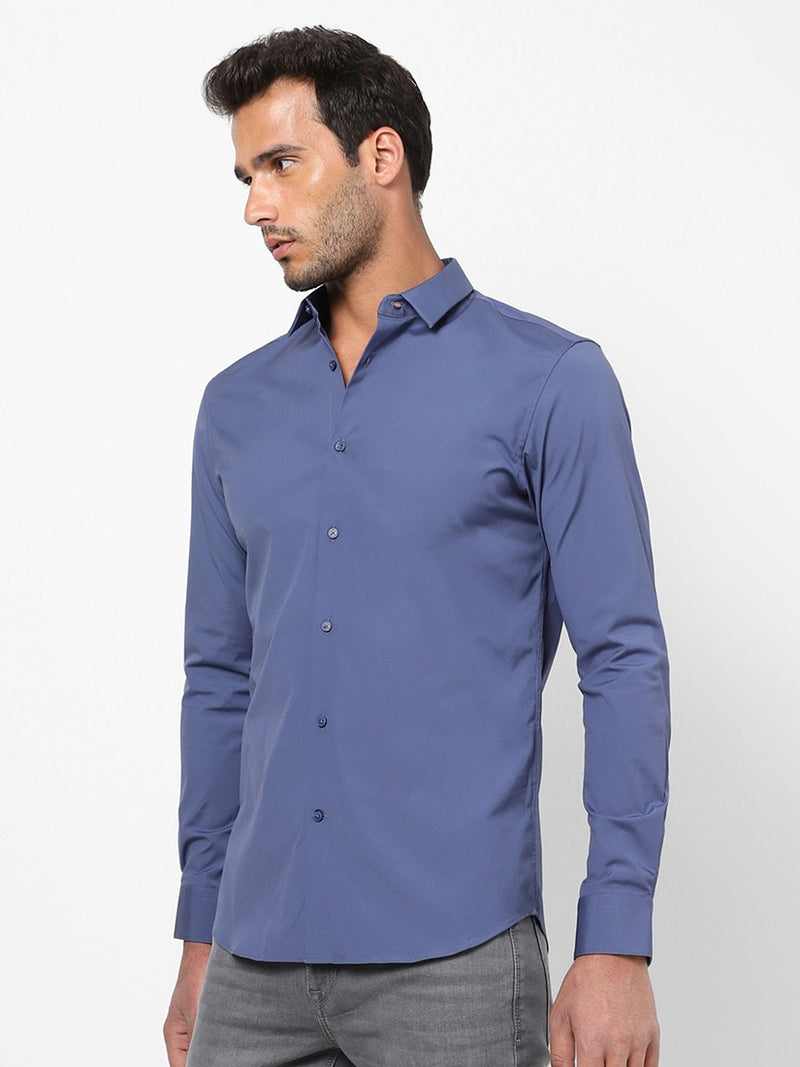Men's Blue Indigo Shirt